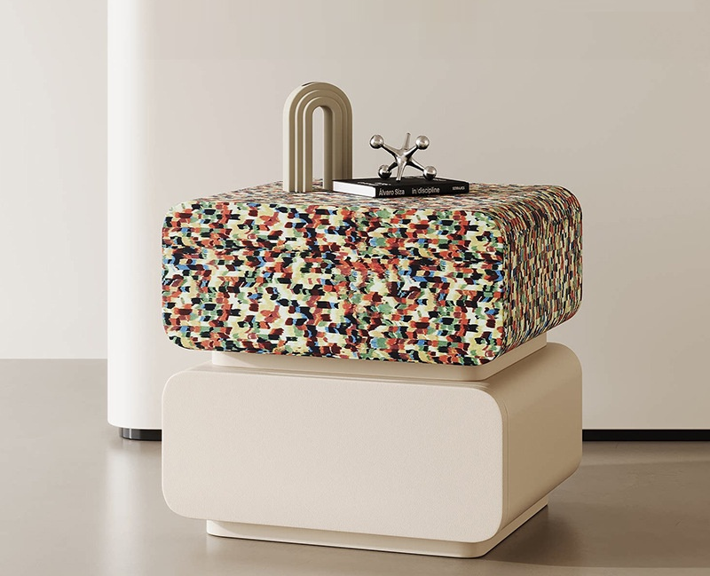 Table de chevet mosaïque  LED