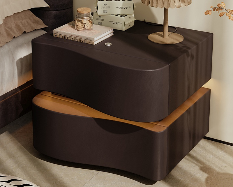 Table de chevet moderne à LED