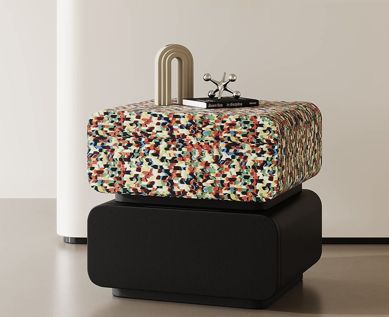 Table de chevet mosaïque  LED